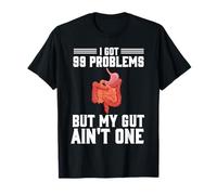 Cirugía de Bypass gástrico Divertida 99 Problemas intestino no es uno Camiseta