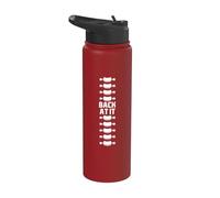 Cirugía de columna vertebral Recuperación Quiropráctico Cirujano ortopédico Divertido Stainless Steel Insulated Water Bottle