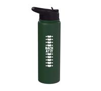 Cirugía de columna vertebral Recuperación Quiropráctico Cirujano ortopédico Divertido Stainless Steel Insulated Water Bottle