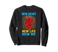 Cirugía Heart Survivor New Heart New Life New Me Cool para Mujer Sudadera
