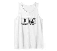 Cirugía Tu Mamá Mi Mamá Hija Hijo Divertido Cirujano Camiseta sin Mangas