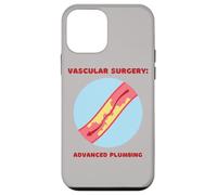 Cirugía Vascular: Fontanería Avanzada Divertida PA, Cirujano, Enfermera Carcasa para iPhone 12 Mini