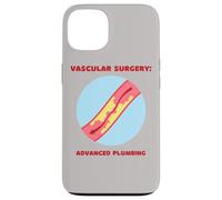 Cirugía Vascular: Fontanería Avanzada Divertida PA, Cirujano, Enfermera Carcasa para iPhone 13