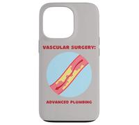 Cirugía Vascular: Fontanería Avanzada Divertida PA, Cirujano, Enfermera Carcasa para iPhone 13 Pro