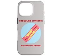Cirugía Vascular: Fontanería Avanzada Divertida PA, Cirujano, Enfermera Carcasa para iPhone 16 Pro