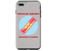 Cirugía Vascular: Fontanería Avanzada Divertida PA, Cirujano, Enfermera Carcasa para iPhone 7 Plus/8 Plus