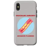Cirugía Vascular: Fontanería Avanzada Divertida PA, Cirujano, Enfermera Carcasa para iPhone X/XS