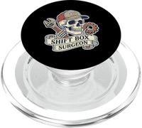 Cirujano de Caja de Cambios Mecánico automotriz Cirujano de Engranajes de cráneo PopSockets PopGrip para MagSafe