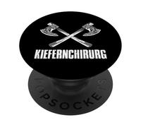 Cirujano de mandíbula Trabajadores forestales y leñadores PopSockets PopGrip Adhesivo