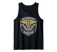 Cirujano Ortopédico Caduceo Cirugía Ortopédica Doctor MD Camiseta sin Mangas