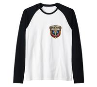 Cirujano Vascular Caduceus Badge Cirugía MD Médico Quirúrgico Camiseta Manga Raglan