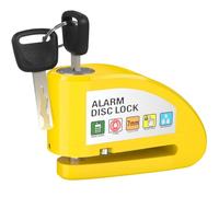 Cirulli Candado para Moto, Candados con Alarma de 110dB, Impermeable, Sistema de Alarma para Motocicleta con Cable de Recordatorio de 1,1M,Candado de Disco de 7mm para Bicicletas, Scooters y Motos