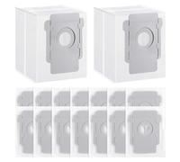 CIRULLI Paquete de 16 bolsas de aspiradora para iRobot Roomba i7/i7+ i7 Plus/i3+/i3 Plus /i4+/i6+/ i6 Plus /i8 18+/j7 j7+/s9, s9+ s9 Plus, adecuadas para bolsas de aspiradora de repuesto irobot Roomba