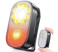CIRYCASE 500LM Mini Linterna EDC con Clip, 10 Modos Portátil Luz para Correr con Foco y Difusa, Recargable y Impermeable IP65 Pequeña Linternas llavero para Corredores, Excursionismo, Emergencia