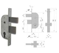 Cisa 0920205 42412-30-0 - Cerradura para puerta (cilindro moldeado)