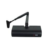 Cisa 1.C1415.03.0.90 - Cierrapuertas new smart-plus fuerza 3 sin retencion negro mate