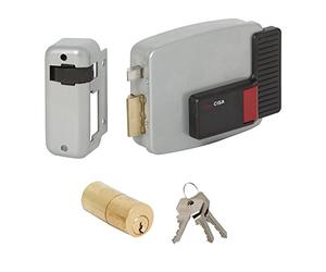 Cisa 11520-40 - Cerradura Eléctrica Para Puerta 11611, Entrada Izquierda, 60 Mm