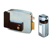 Cisa Cerradura eléctrica de llanta 11721601 12 V galvanizada entrada 60 derecha