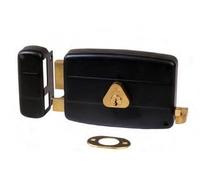 CISA 1501217129673 Cerraduras para Colocar en portón Trasero, Negro, Entrata 70