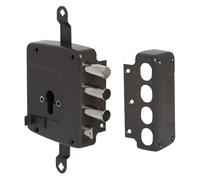 CISA 156167601, Cerradura para aplicar en cilindro europeo con descarga triple