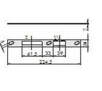 CISA - Cerradero multitop centro plano pic/r cisa