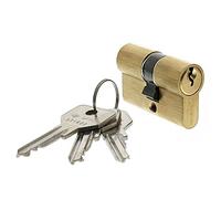 Cisa cilindro de perfil europeo C2000, latón, dorado, 0G300-06-0