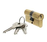 Cisa cilindro de perfil europeo C2000, latón, dorado, 0G300070