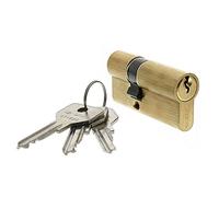 Cisa cilindro de perfil europeo C2000, latón, dorado, 0G300110