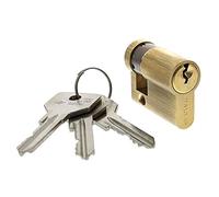 CISA Cilindro de perfil europeo C2000, latón, oro, 0G304020