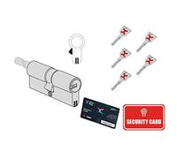 CISA - Cilindro europeo AP4 S 10P3S70701200C5 para cerradura de puerta blindada - Cilindro europeo 30/30 con 5 llaves de duplicación protegida - Anti Bumping Anti Strappo - Preparado al pomo