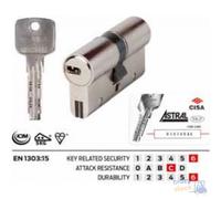 Cisa Cilindro Perfil Europeo Astral Sello 1.0A3S1 1.0A3S1.39.0.12Cl 45/50=95