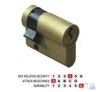 Cisa Medio Cilindro C2000 1.0G304 1.0G304.05.0 60/10=70 Mm