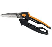 Fiskars 1027206 Tijeras para Materiales Resistentes, Naranja/Negro