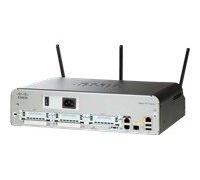 Cisco 1941 - Wireless routers (10/100/1000Base-T(X), Ethernet (RJ-45), IEEE 802.3, IEEE 802.3ab, IEEE 802.3u, WPA, WPA2, Negro, Gris, 0-40 °C)