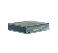 Cisco 2112 WLAN Controller pasarel y controlador - Punto de acceso (SNMP 1, RMON, Telnet, SNMP 3, SNMP 2c, HTTP, HTTPS, TCP/IP, UDP/IP, ICMP/IP, Ethernet, Fast Ethernet, RADIUS, X.509, 200 x 175 x 45 mm, 1,8 kg)