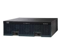 Cisco 3945 - Router (10,100,1000 Mbit/s, 10/100/1000Base-T(X), IEEE 802.1ag,IEEE 802.1Q,IEEE 802.3,IEEE 802.3ab,IEEE 802.3af,IEEE 802.3ah,IEEE 802.3u, BGP,EIGRP,OSPF, CBWFQ, WRED, PBR, NBAR, SOAP, EEM, PSLA, SNMP, IOS)