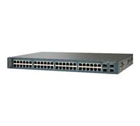 Cisco 48 Ethernet 10/100 ports + PoE & 4 SFP Gigabit Ethernet ports Gestionado Energía sobre Ethernet (PoE) - Switch de red (Gestionado, Bidireccional completo (Full duplex), Energía sobre Ethernet (PoE))