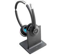 Cisco Auriculares inalámbricos CP-HS-WL-562-S-EU DECT para oficina con micrófono Boom negros y grises