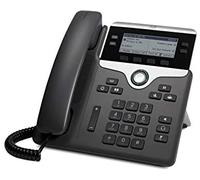 Cisco 7841 teléfono ip negro, plata 4 líneas lcd