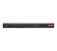 Cisco ASA 5516-X 1U 850Mbit/s - Cortafuegos (850 Mbit/s, 1800 Mbit/s, Alámbrico, 3DES,AES, Firepower, 90-240)