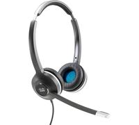 Cisco Auriculares 532, Auriculares Dobles de desconexión rápida con Cable RJ-9, carbón, garantía Limitada de 2 años (CP-HS-W-532-RJ=)