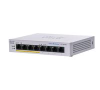 Cisco Business CBS110-8PP-D Unmanaged Switch 8 GE-Ports Partial PoE Deskt