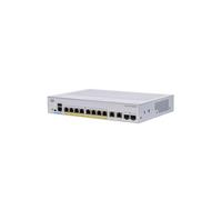 Cisco Business CBS250-8PP-E-2G Smart Switch | 8 Puertos GE | PoE Parcial | Ext PS | Combo 2x1G | Protección Limitada de por Vida (CBS250-8PP-E-2G)