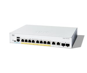Cisco C1300-8P-E-2G Interruptor PoE Gigabit Gestionado con 8 Puertos y Protección de por Vida