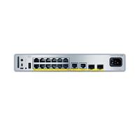Cisco C9200CX-12P-2XGH-E Switch Catalyst 9200 Compact Gestionado, 12 Puertos Gigabit PoE, 2 SFP+, 10G, Montaje en Rack