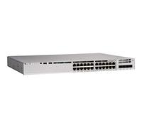CISCO Catalyst 9200 C9200L-24P-4G - Conmutador de capa 3-24 redes Gigabit Ethernet, 4 x Gigabit Ethernet Uplink - manejable - Par trenzado, fibra óptica - Modular - Compatible con 3 capas