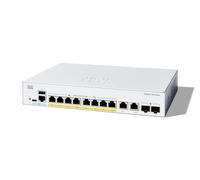 Cisco Catalyst 1200-8P-E-2G Smart Switch, 8 Port GE, PoE, Ext PS, 2x1GE Combo, L
