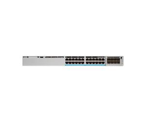 Cisco Catalyst C9300-24P-E Switch de Red Gestionado L2/L3, 24 Puertos Gigabit Ethernet con PoE+, Montaje en Rack 1U, 208 Gbit/s