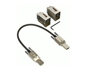 Cisco Catalyst C9300L-STACK-KIT2= Cable de Protocolo InfiniBand de 0.5 m, 320 Gbit/s, Negro y Gris