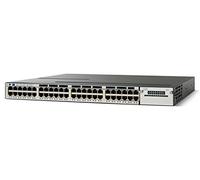 Cisco Catalyst WS-C3750X-48P-E switch Gestionado Gigabit Ethernet (10/100/1000) Negro 1U Energía sobre Ethernet (PoE) - Switch de red (Gestionado, Gigabit Ethernet (10/100/1000), Energía sobre Ethernet (PoE), Montaje en rack, 1U)